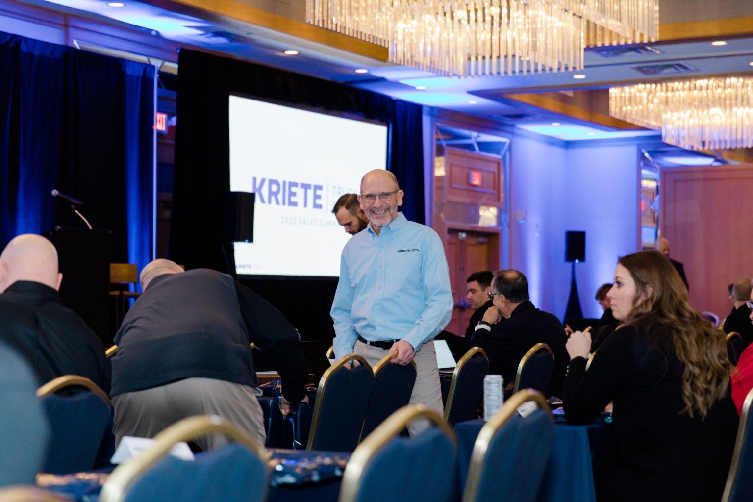 Bob Spatz - Director of Dealer Operations, ready to take the stage.